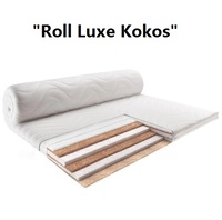 Міні-матрац Sleep Roll Luxe легко скручується в рулон, що зручно для зберігання в шафі. Якісні гіпоалергенні матеріали та зносостійкий жакард гарантують комфортний сон, чудову вентиляцію та довговічність вашого матраца щоночі.