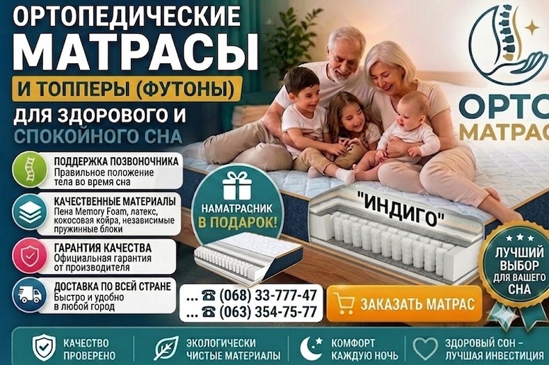❖ Шукаєте надійне рішення для здорового сну? Ортопедичний матрац Denim Indigo від фабрики ЕММ &mdash; це ідеальний вибір для максимальної підтримки хребта. Завдяки посиленому блоку незалежних пружин Pocket Hard, модель легко витримує високі навантаження, забезпечуючи точковий анатомічний ефект. Прошарки щільної піни та термоповсті створюють правильну жорсткість, а ефект &laquo;Зима-Літо&raquo; гарантує комфортний мікроклімат у будь-який сезон. Купити довговічний матрац Денім Індіго з гарантією від виробника.