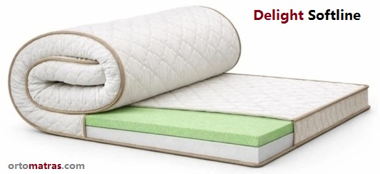 Купити ортопедичний міні-матрац топер Delight Softline від виробника &diams; АКЦІЯ ...☎️... На нашому сайті ви знайдете вигідні ціни, реальні відгуки покупців та детальні характеристики моделі. Цей тонкий міні-матрас заввишки 7 см розроблений для ефективного згладжування нерівностей спального місця та жорстких стиків дивана. Забезпечте хребту анатомічну підтримку під час відпочинку. Замовляйте якісний топпер зі швидкою доставкою в Київ, Харків, Одесу, Дніпро, Львів та інші міста України.
