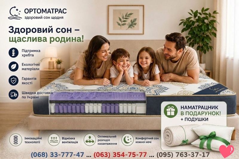 Купити ортопедичний матрац Arabeska Sonora від EMM &mdash; чудове рішення для спальні. Ця модель збирає позитивні відгуки завдяки унікальній двосторонній конструкції з семизонною підтримкою тіла. Актуальні ціни на виріб приємно здивують покупців. Ми пропонуємо комфортне замовлення та швидку доставку у Київ, Харків, Одесу, Дніпро, Львів, Запоріжжя, Кривий Ріг, Миколаїв, Маріуполь, Луганськ, Вінницю, Макіївку, Херсон і Полтаву. Обирайте затишний сон за вигідною ціною вже сьогодні!