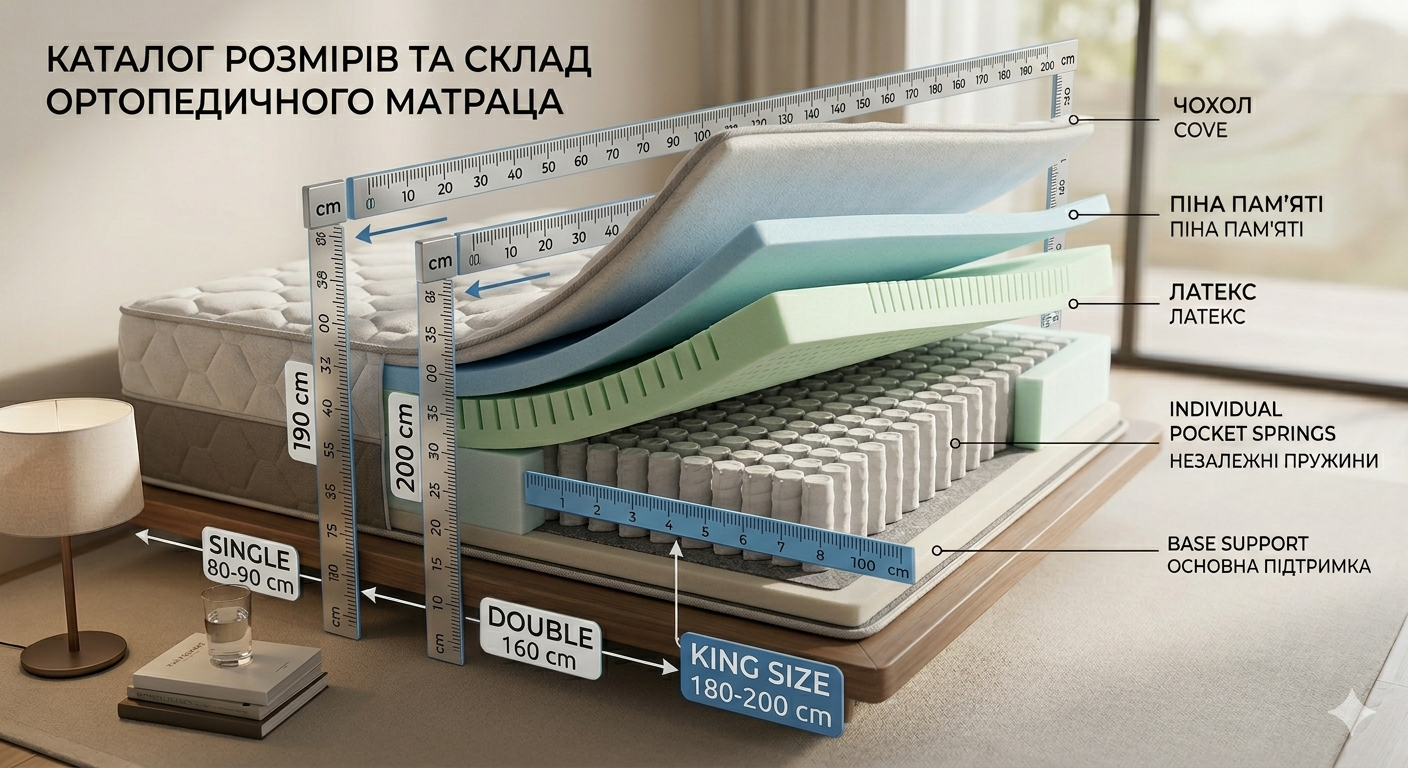 Шукаєте, де недорого купити якісний матрац на ліжко з доставкою? Наш асортимент об'єднує анатомічні та ортопедичні моделі, які гарантують здоровий сон. Доступні ціни та регулярні акції дозволяють суттєво заощадити на покупці без втрати якості. Вивчайте детальні характеристики та реальні відгуки клієнтів, щоб обрати ідеальний рівень жорсткості. Ми швидко відправляємо товари всіма містами України, забезпечуючи надійне транспортування та офіційну гарантію на кожний виріб